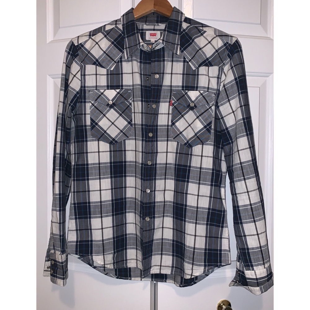 🔥🔥SALE🔥🔥Men’s Levi’s linen western shirt